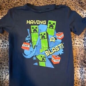Minecraft graphic baby tee